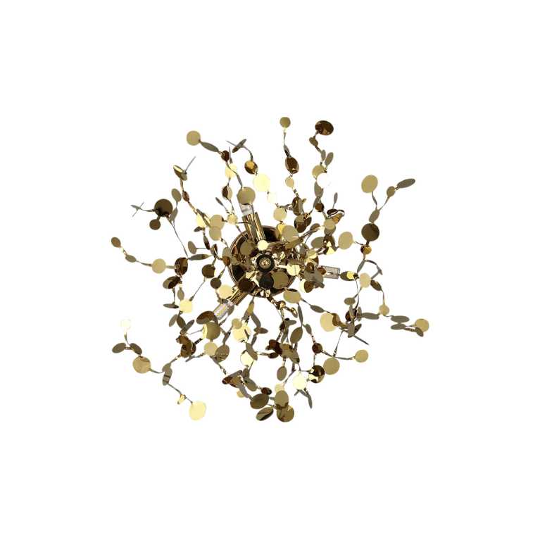  Crystal Lux GARDEN AP-PL3 D400 GOLD