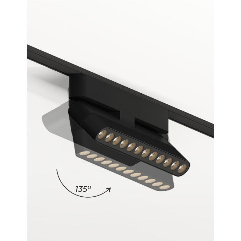 Светильник трековый ZZOK NRL12-BK-S