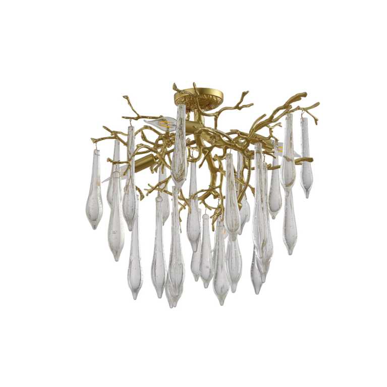  Crystal Lux REINA PL5 D600 GOLD PEARL