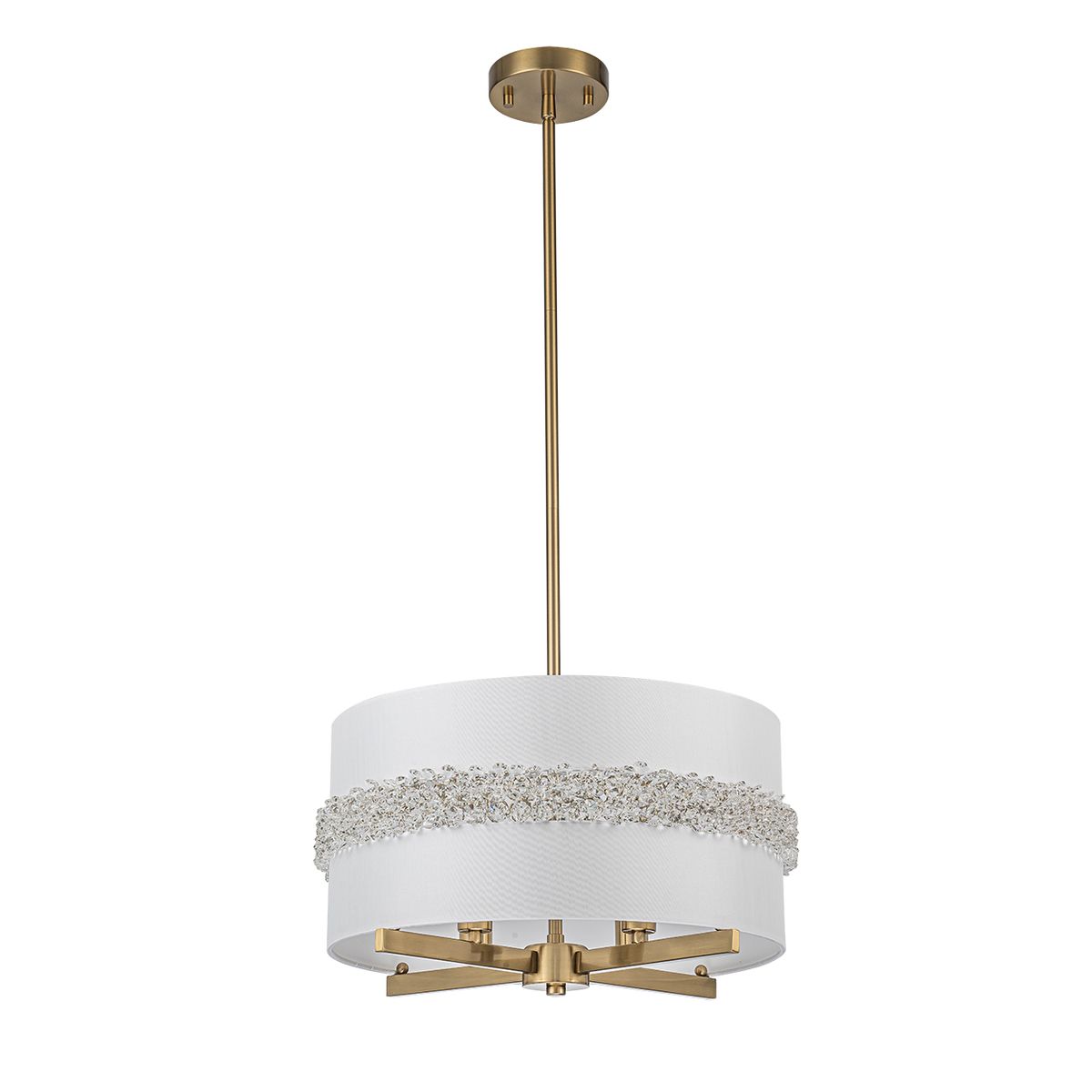 Подвесная люстра Indigo Effetto V13030/4R Brass V000514