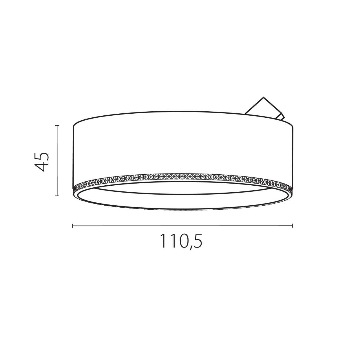 Светильник светодиодный для трековых систем QUATTRO либо потолочный (накладной или встраиваемый) Alta Pro Lightstar 215747