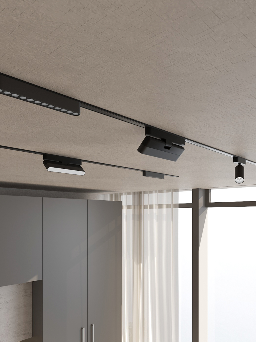 Светильник трековый ZZOK NRL12-BK-S