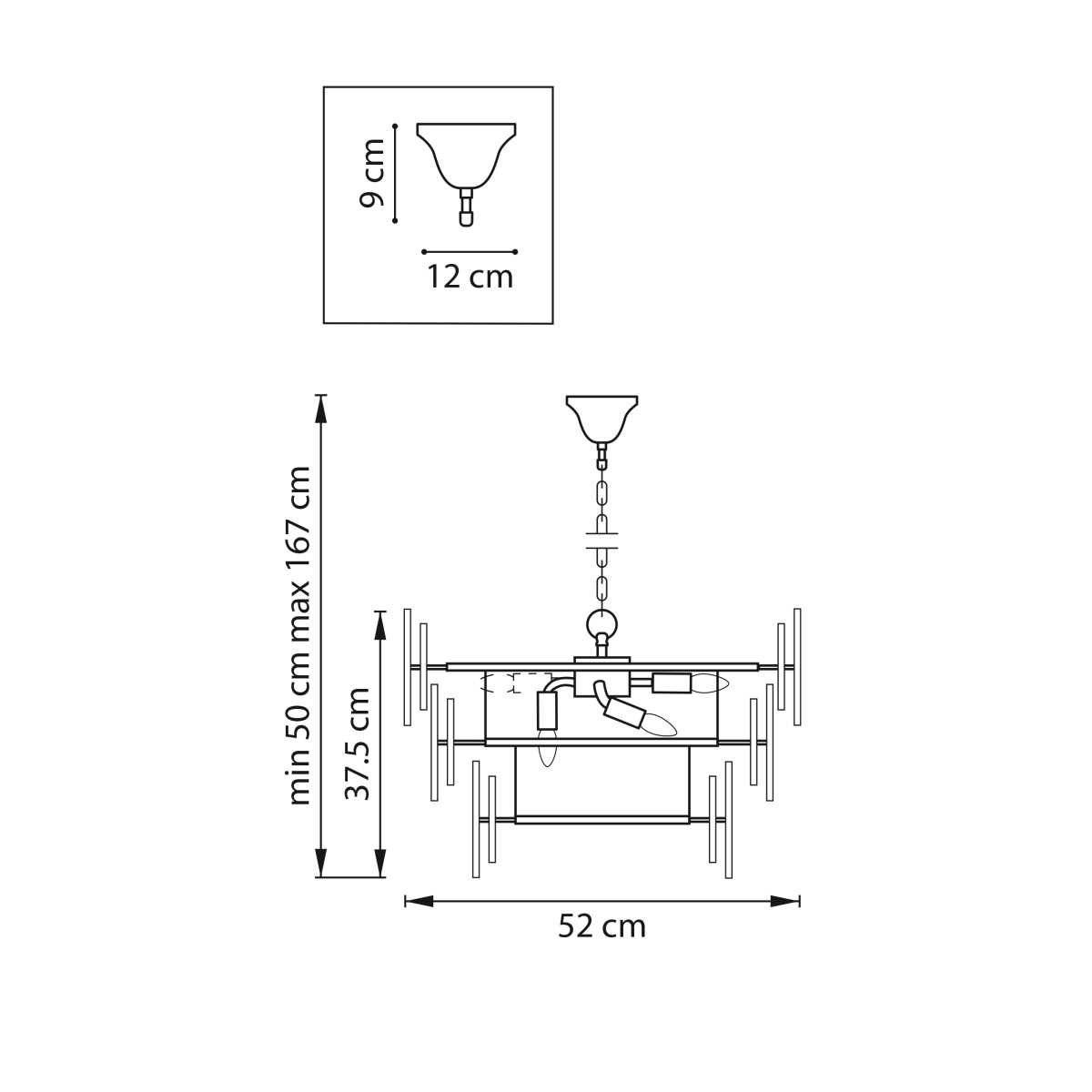 Люстра Retro Lightstar 799083