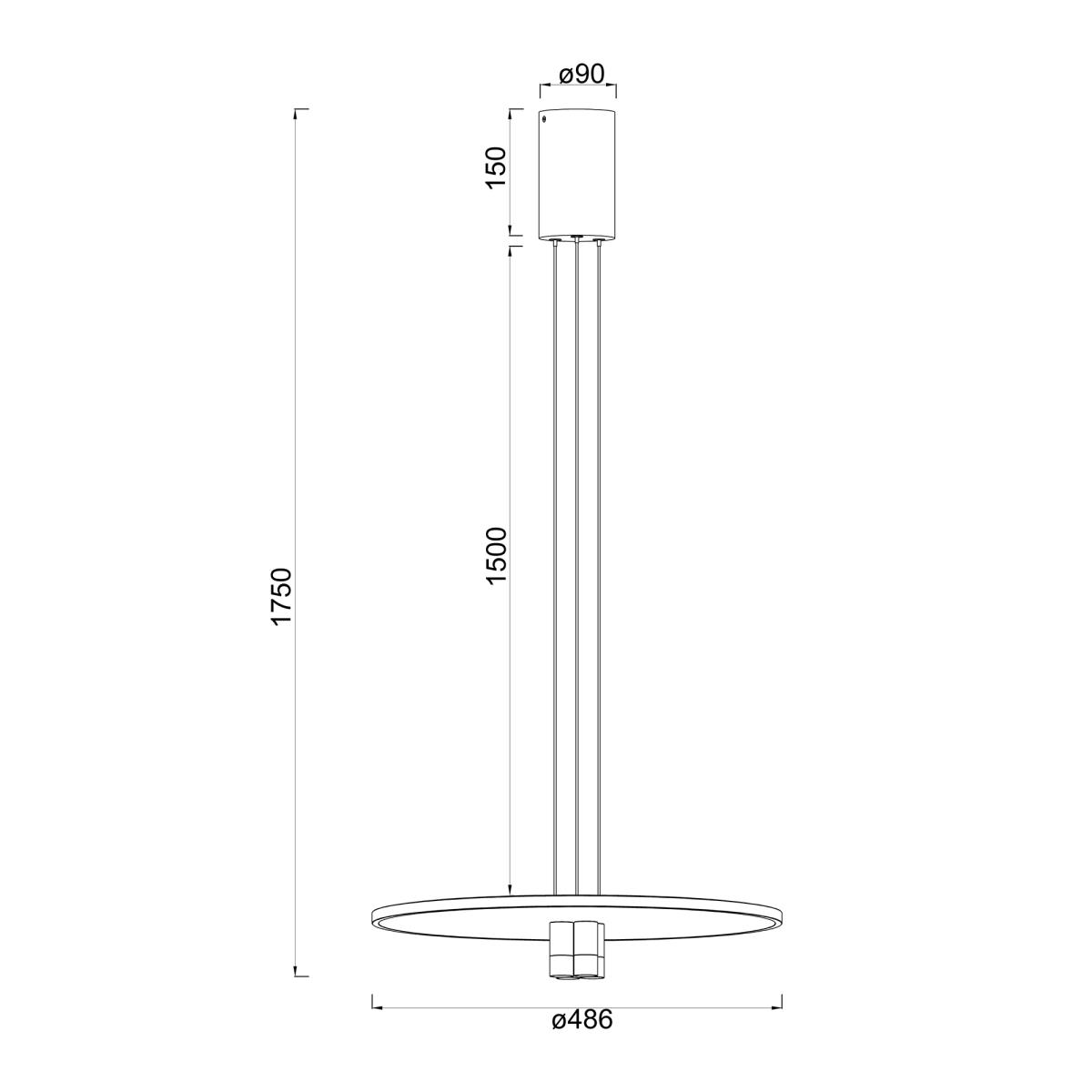 Подвесной светильник Mantra Nomada 8983