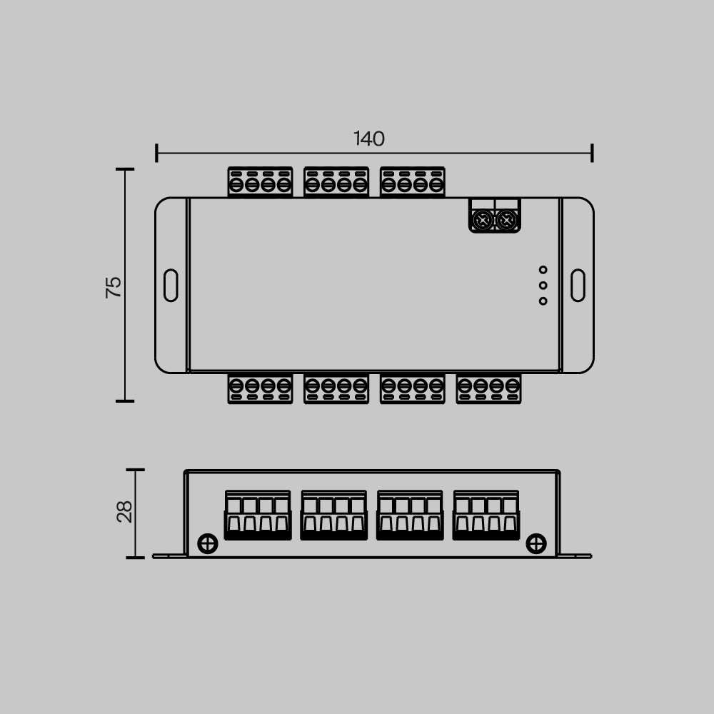 Усилитель сигнала  Maytoni Lighting control 711007