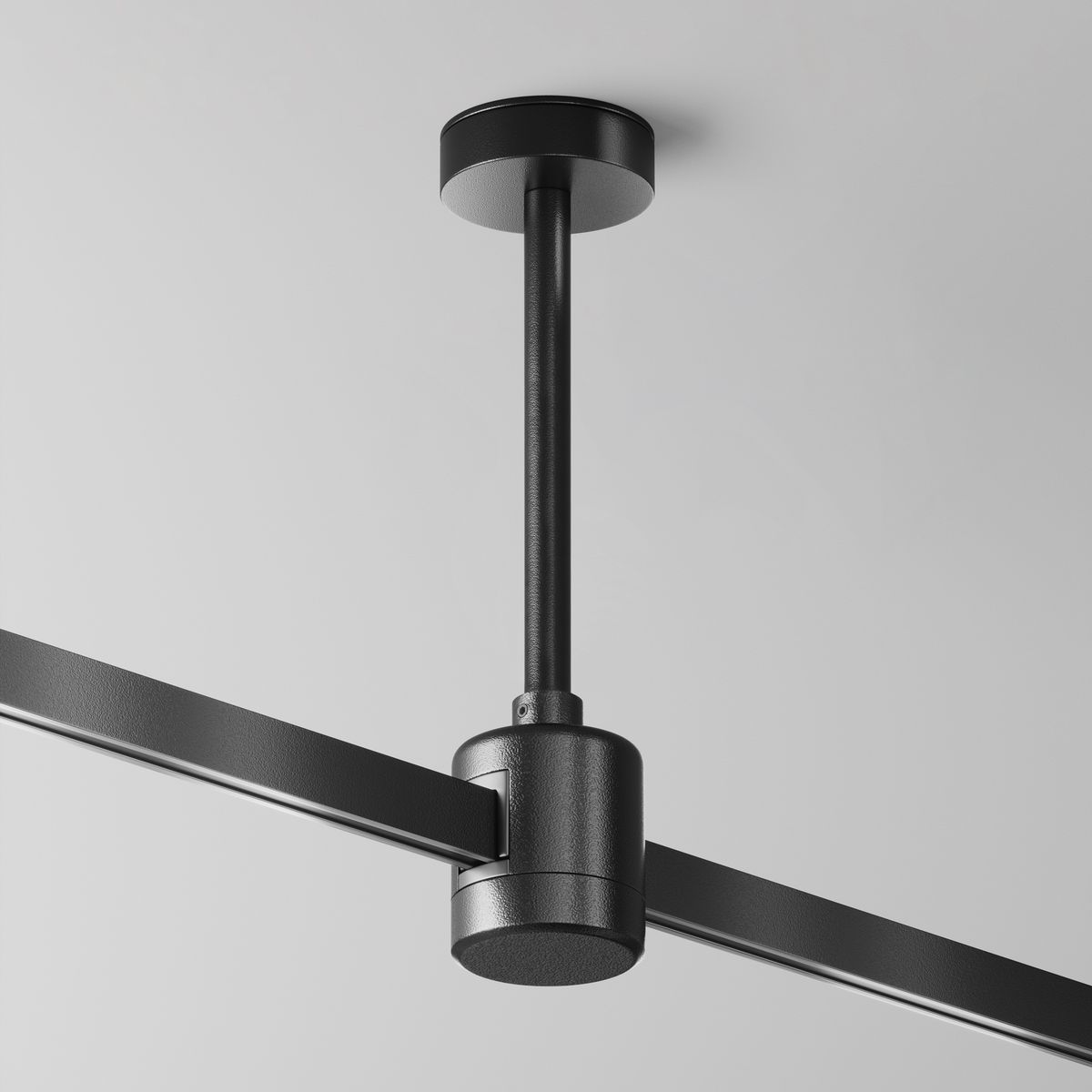 Крепление потолочное Short с прямым коннектором питания Maytoni Flarity TRA156C-IPCL1-B