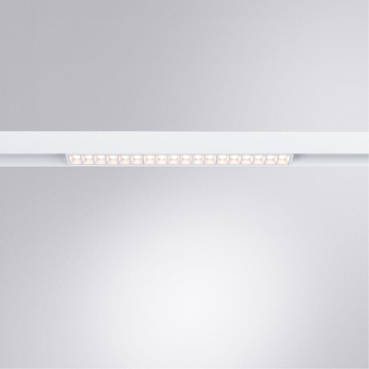 Трековый светодиодный светильник Arte Lamp Linea A4675PL-1WH