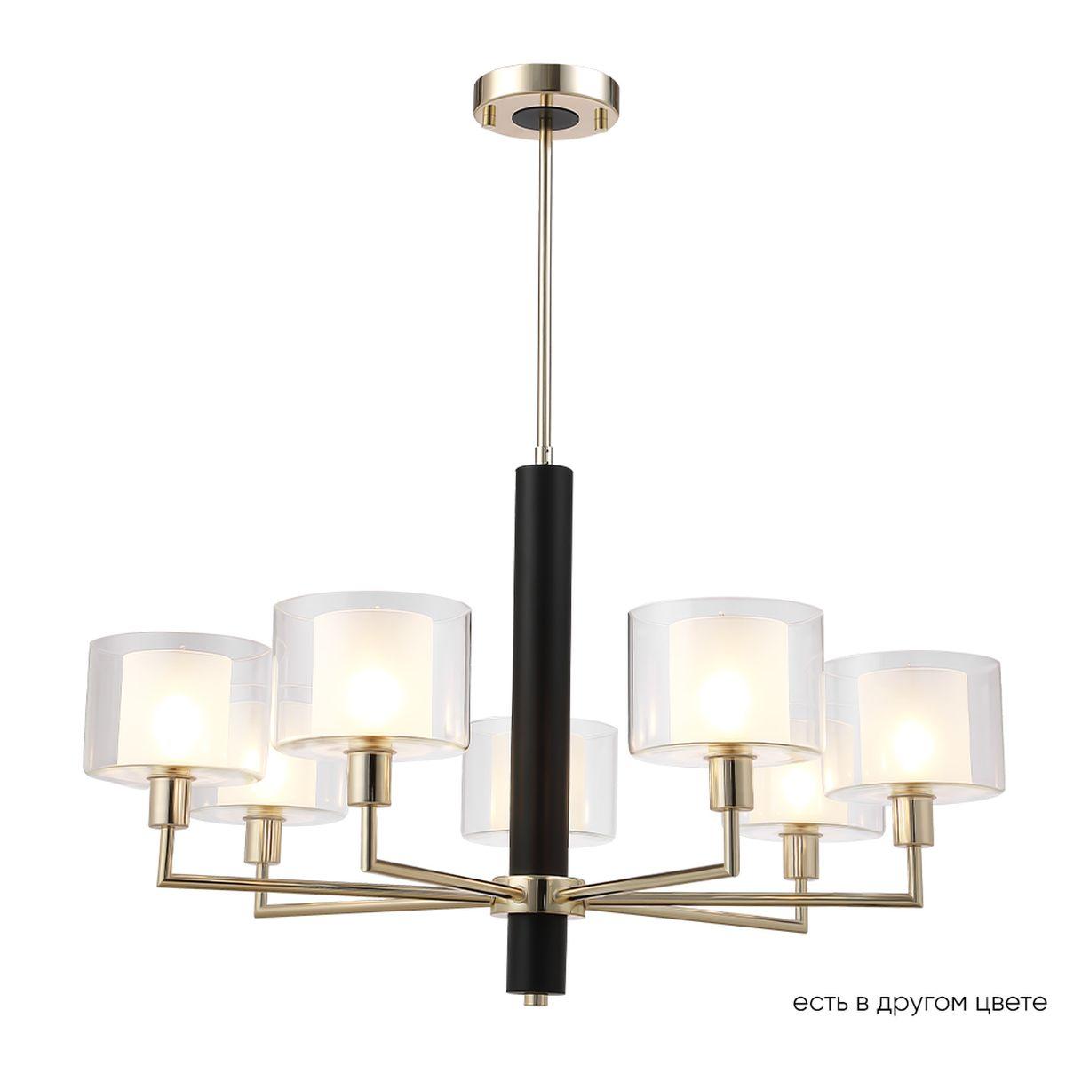 Подвесная люстра Crystal Lux Maestro SP-PL7 Gold