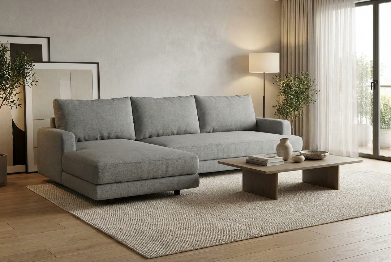 Диван IVASA Pion с оттоманкой малый