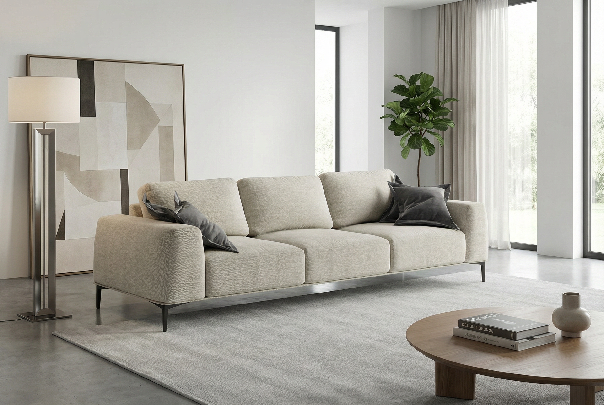 Диван Cloud Cloud прямой трехместный