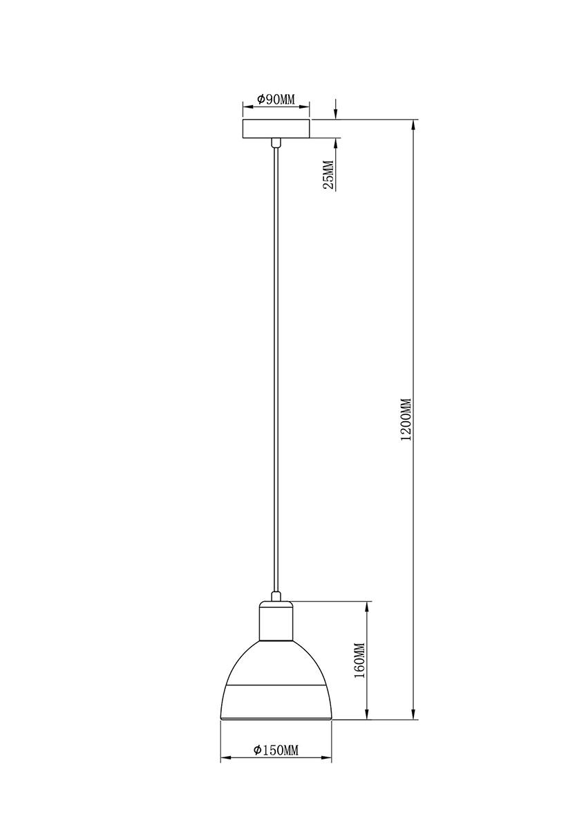 Подвесной светильник Moderli Irina V2711-1P