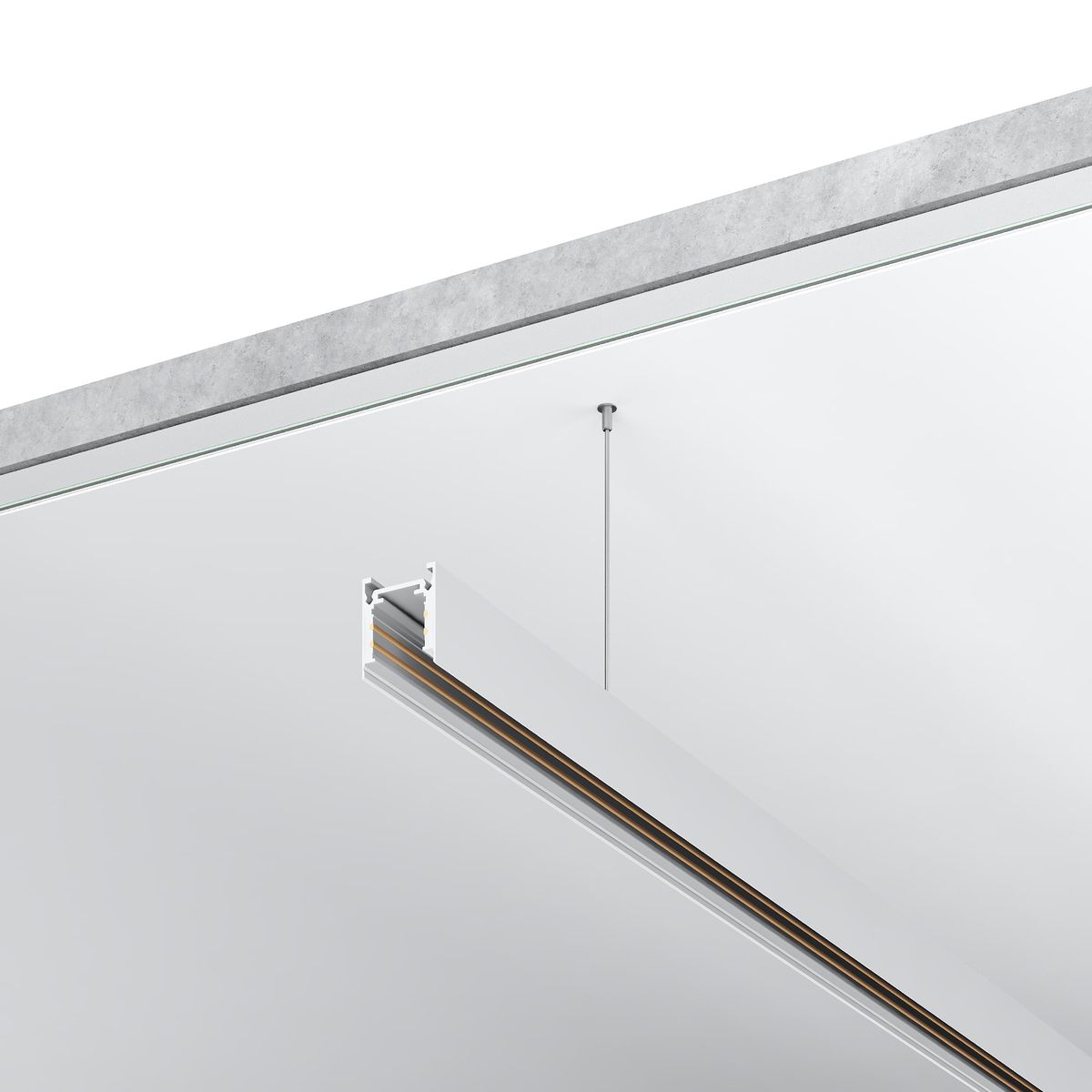 Шинопровод магнитный накладной ST Luce Skyline 48 ST1003.529.00