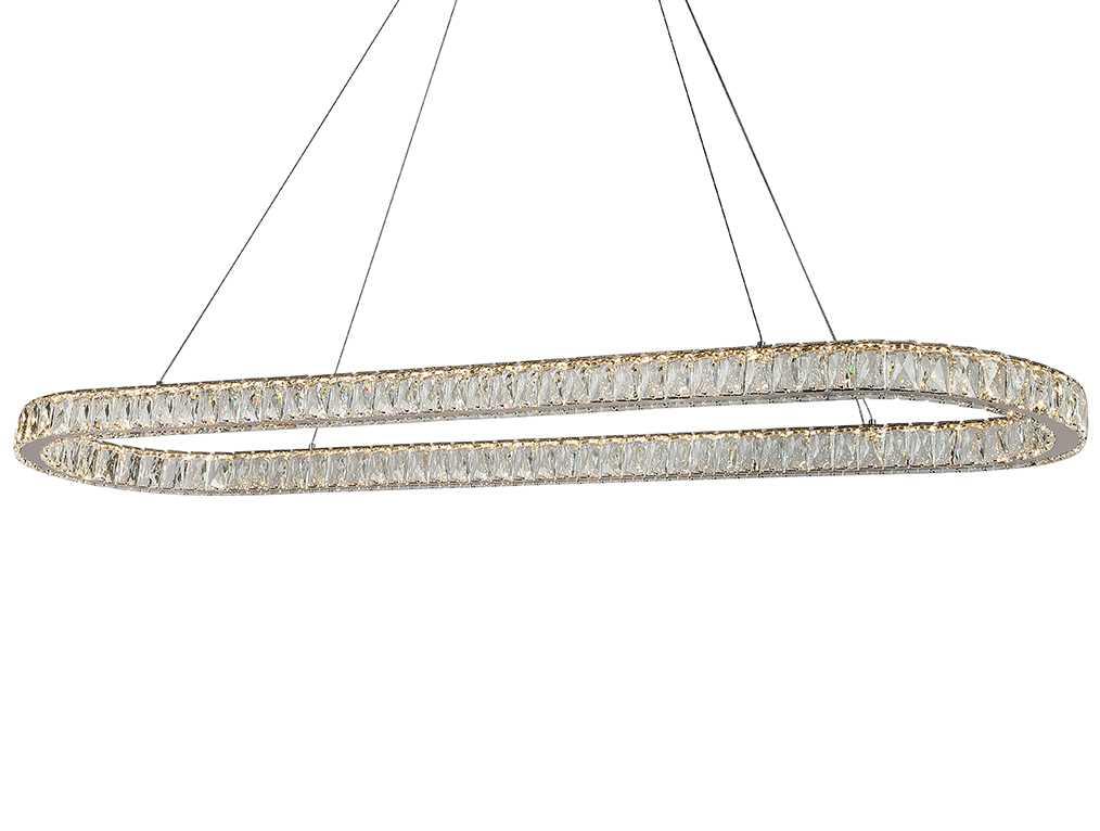 Люстра NEWPORT 8580/140 C oval chrome