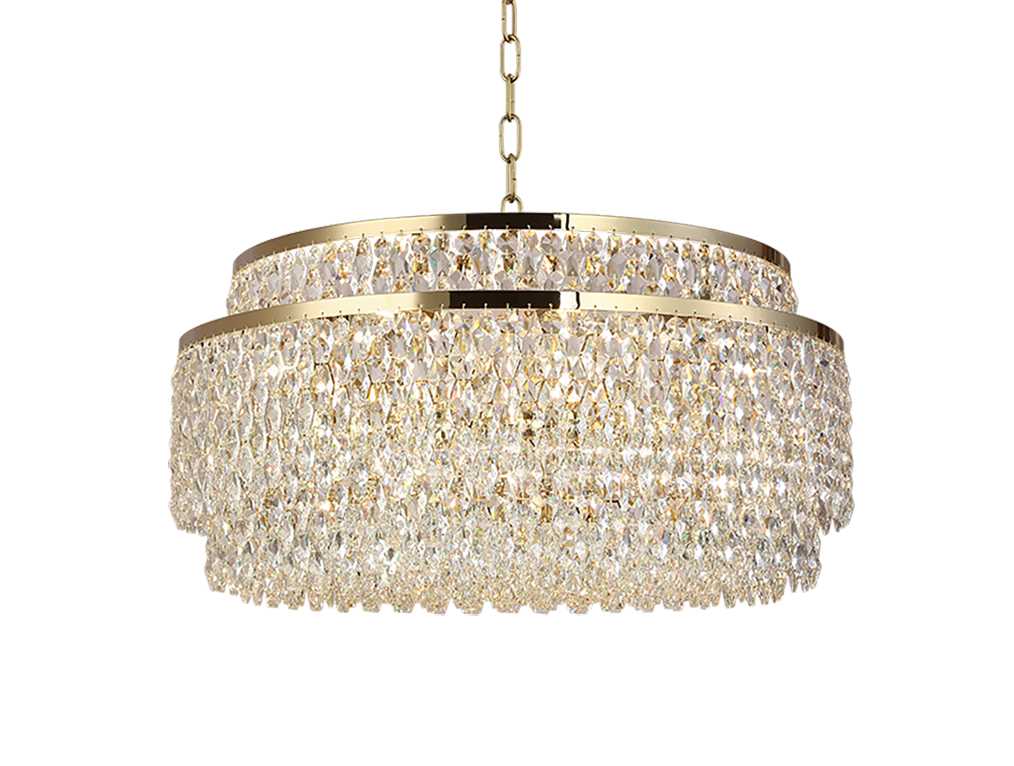 Люстра NEWPORT 8530/80 C gold polished