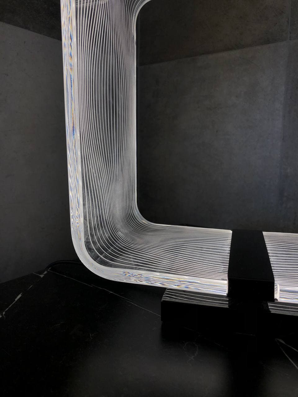 Настольный светильник Palma 0641TL-1BK