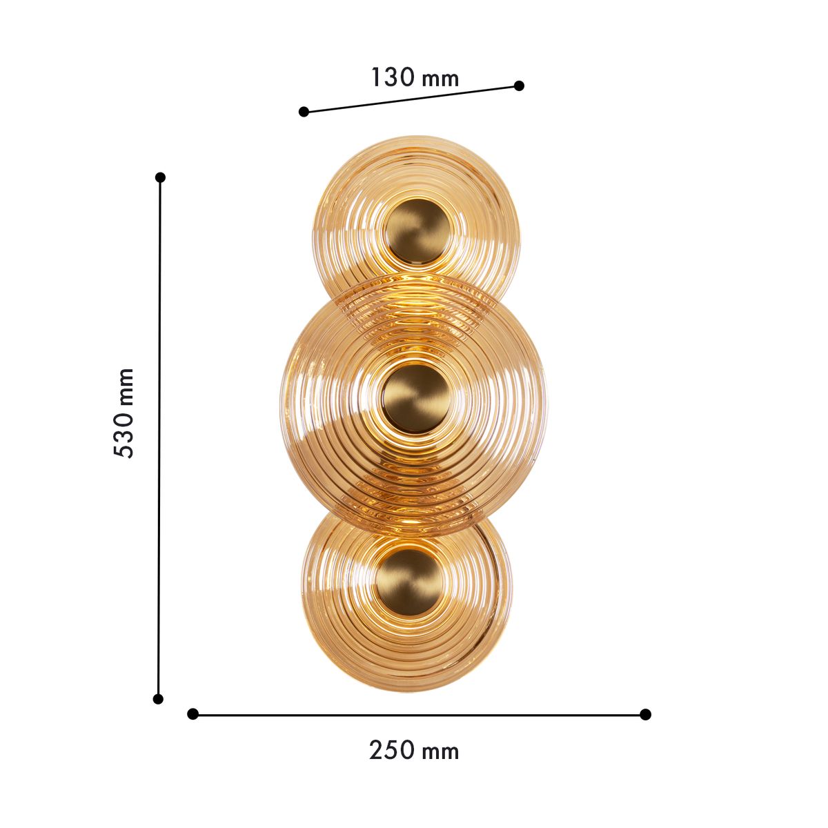 Настенный светильник Favourite Whirlpool 4571-3W