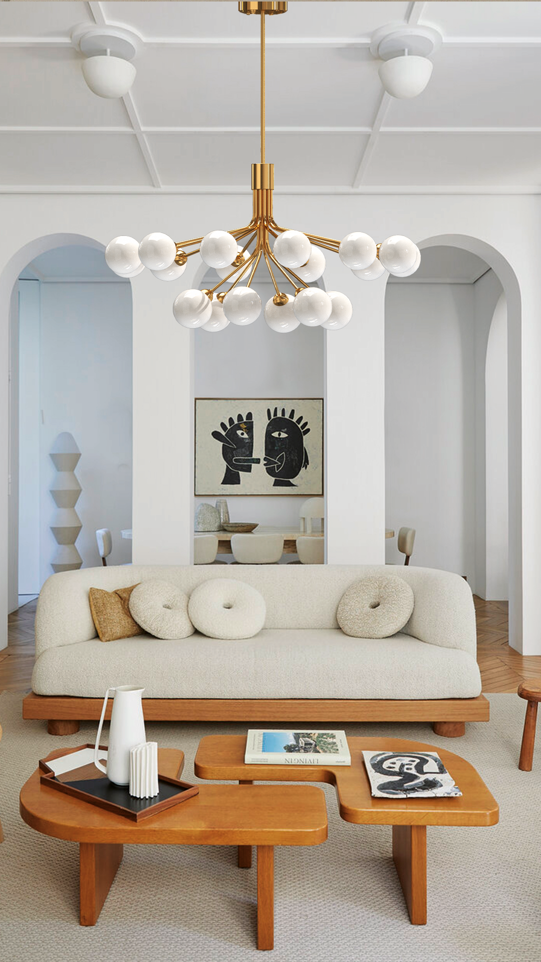 Люстра Milosh tendence 0856CL-18COP