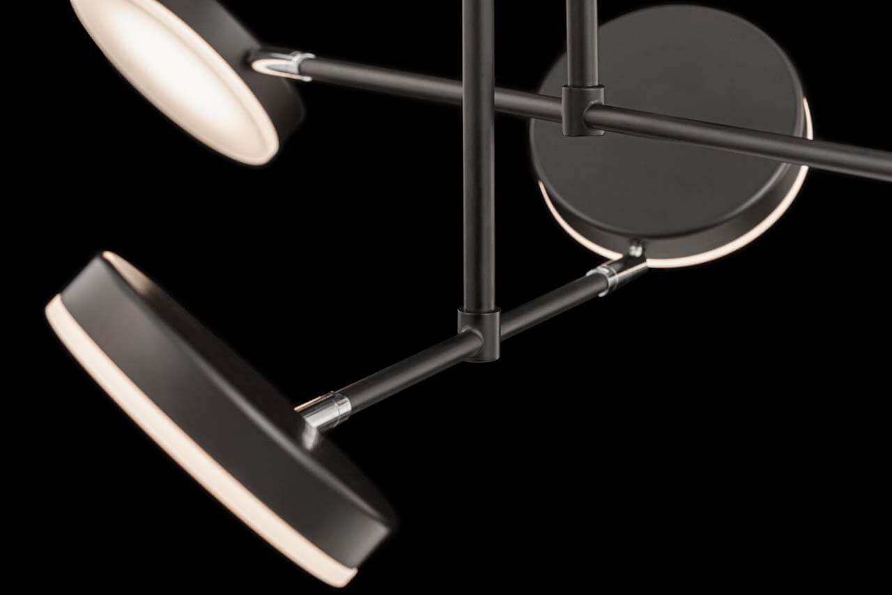 Подвесной светодиодный светильник Maytoni Fad MOD070PL-L48B3K