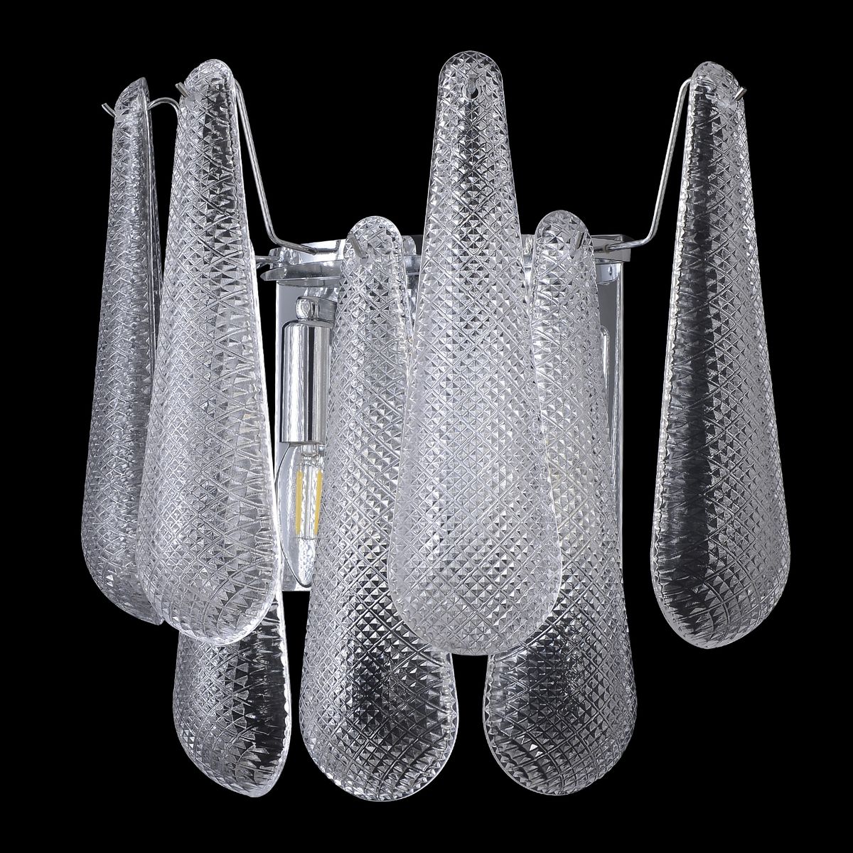 Настенный светильник Crystal Lux Fontain AP2 Chrome