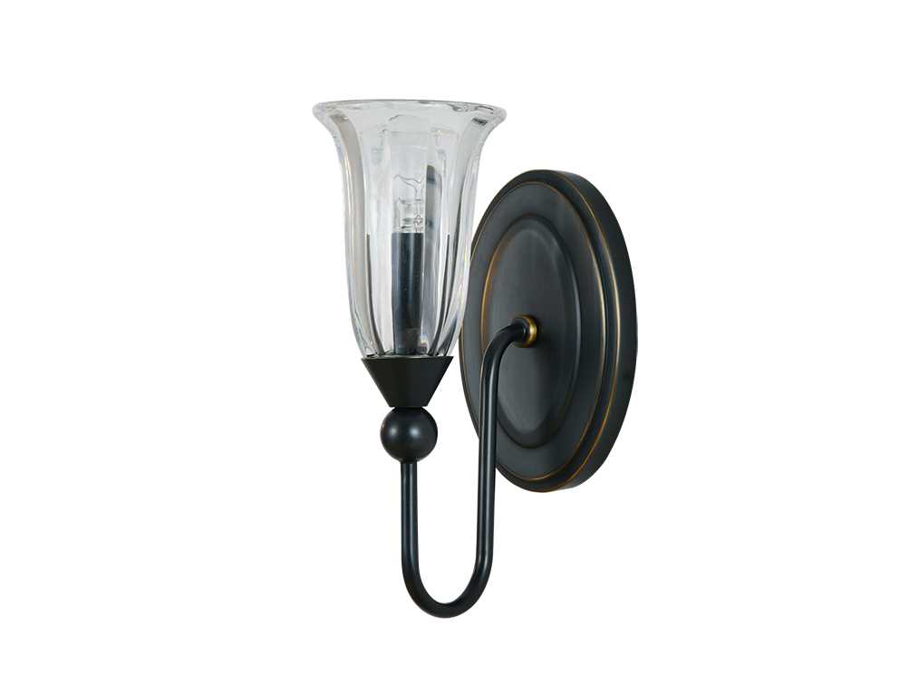 Бра NEWPORT 3711/A black+gold