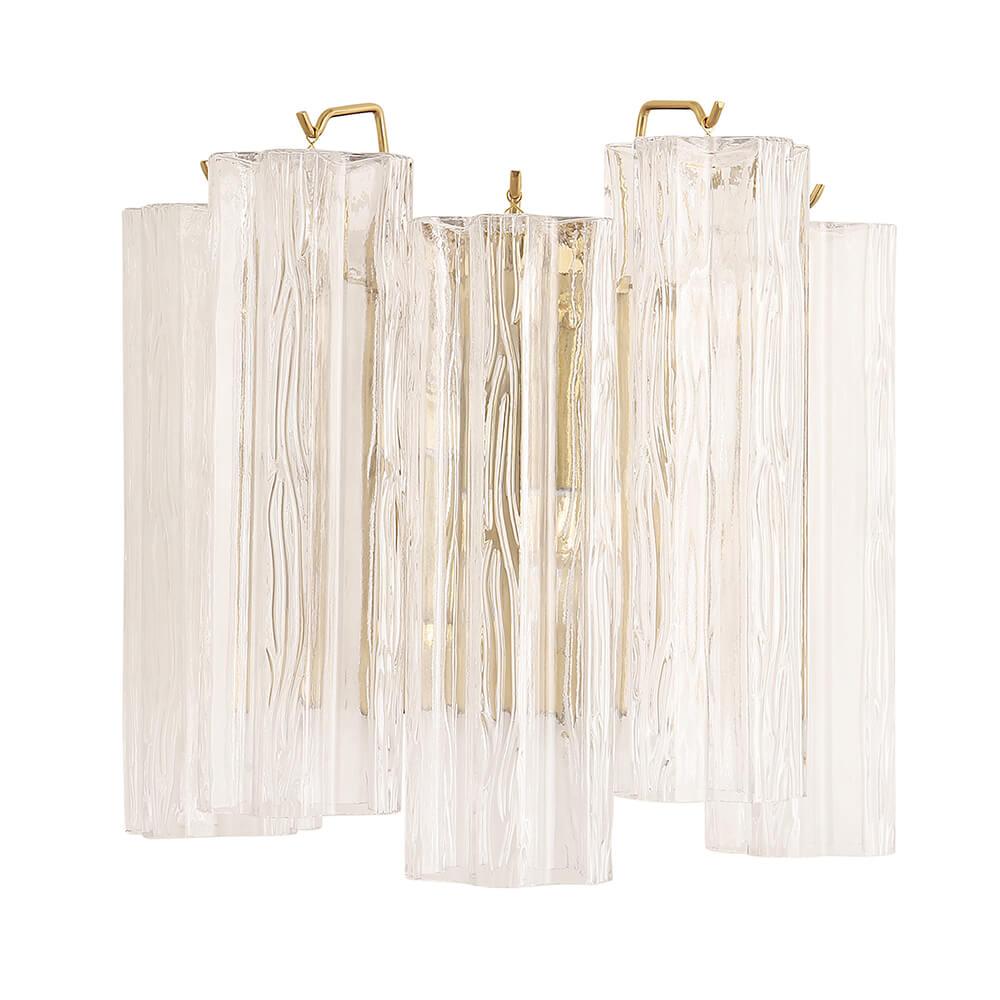 Настенный светильник Crystal Lux Rose AP2 Brass