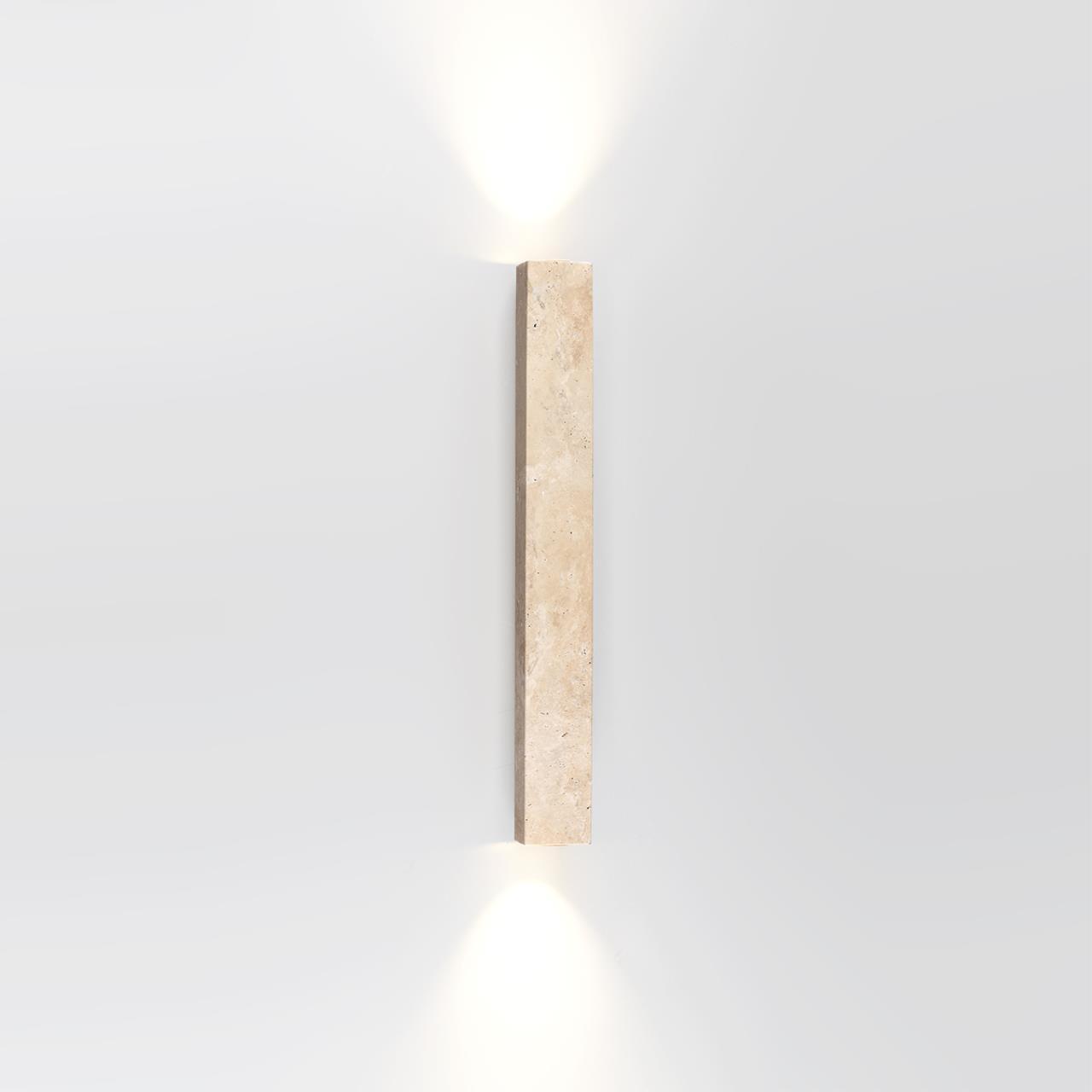 Настенный светодиодный светильник Odeon Light Hightech Travertino 6625/10WL