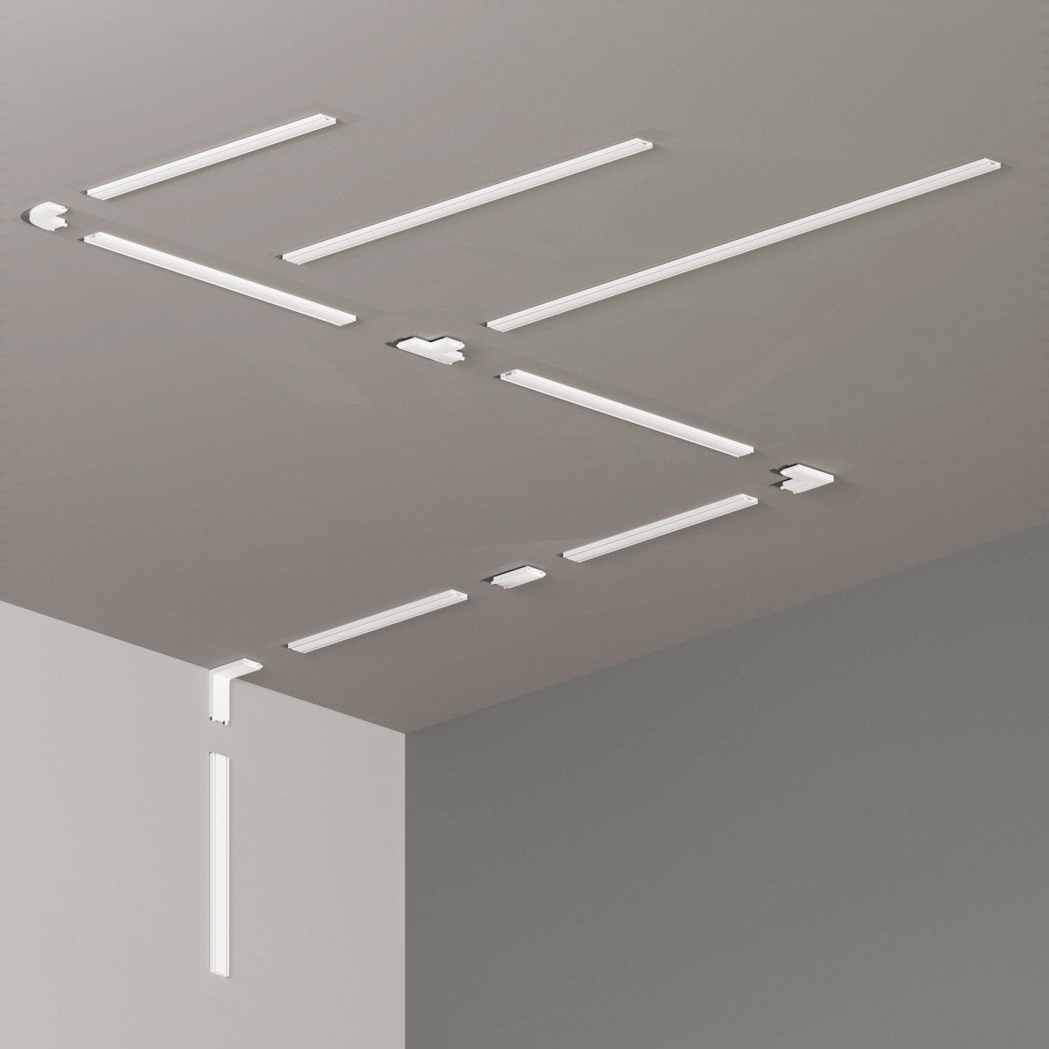 Светильник трековый ZZOK NRL12-WH-S
