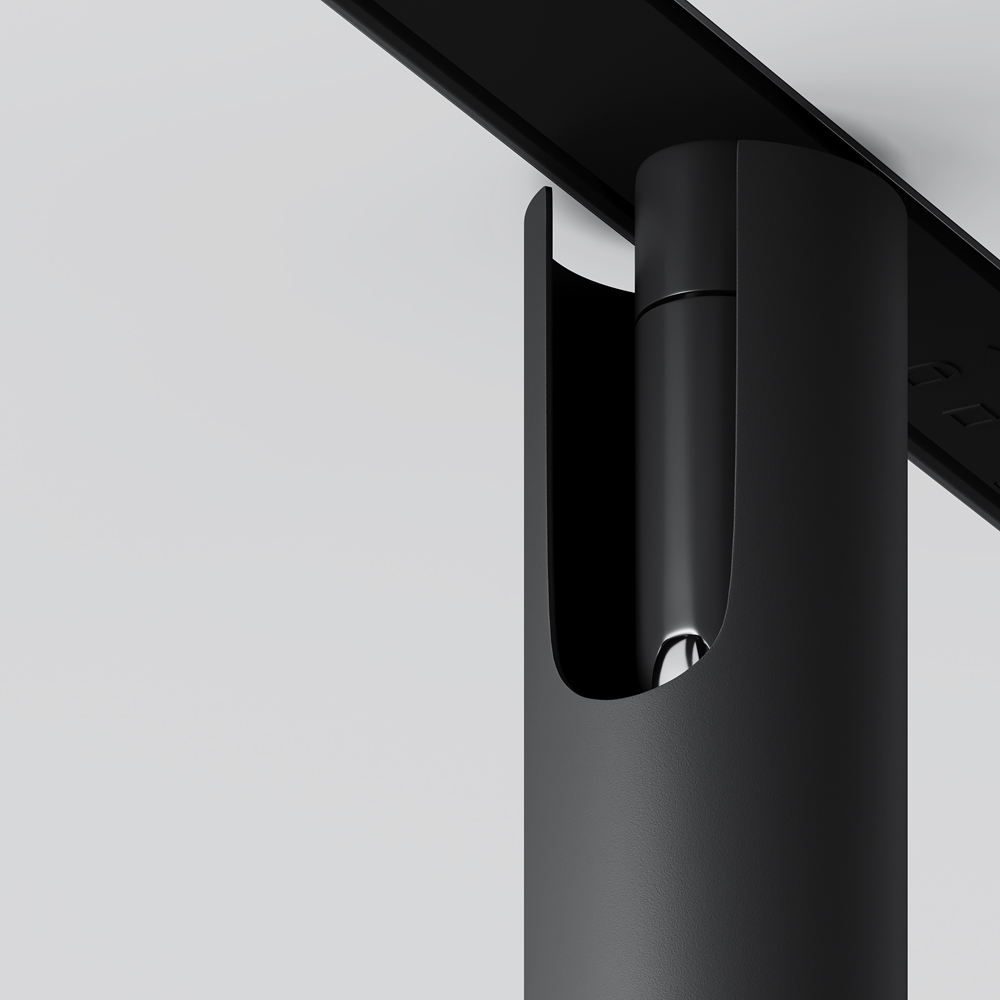 Трековый светодиодный светильник Maytoni Technical Magnetic Exility Focus T TR141-2-6W3K-M-B