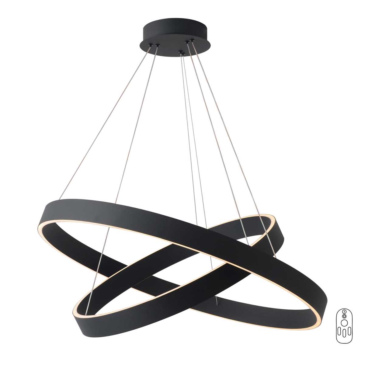 Подвесная люстра Crystal Lux TRON SP123W LED BLACK