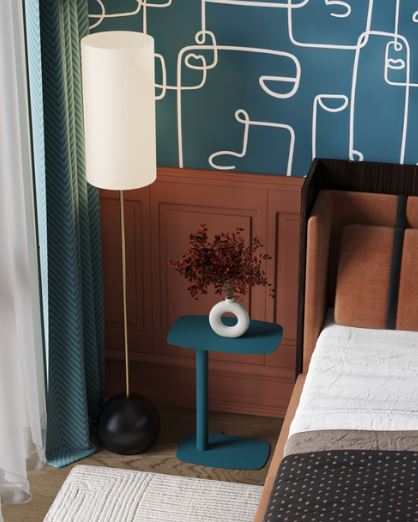 Стол журнальный Stool Group Eanna L синий