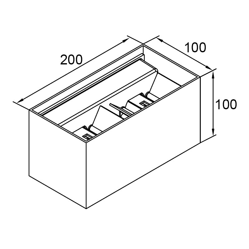Настенный уличный светильник Mantra DAVOS 9227