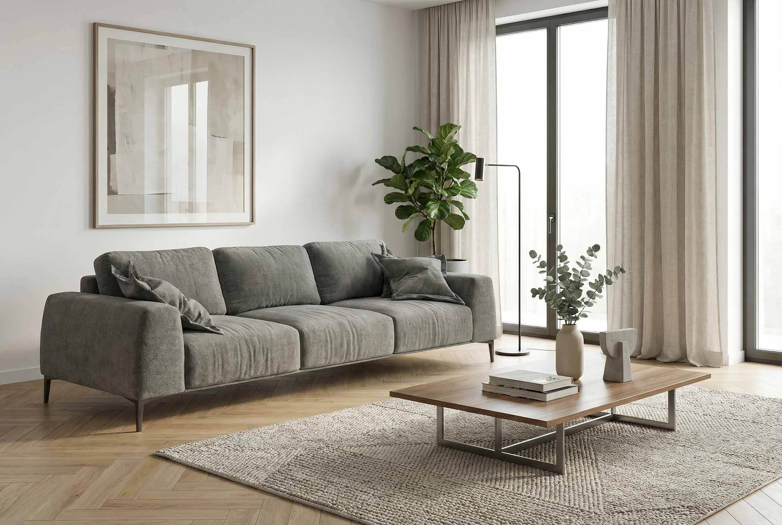 Диван Cloud Cloud прямой трехместный