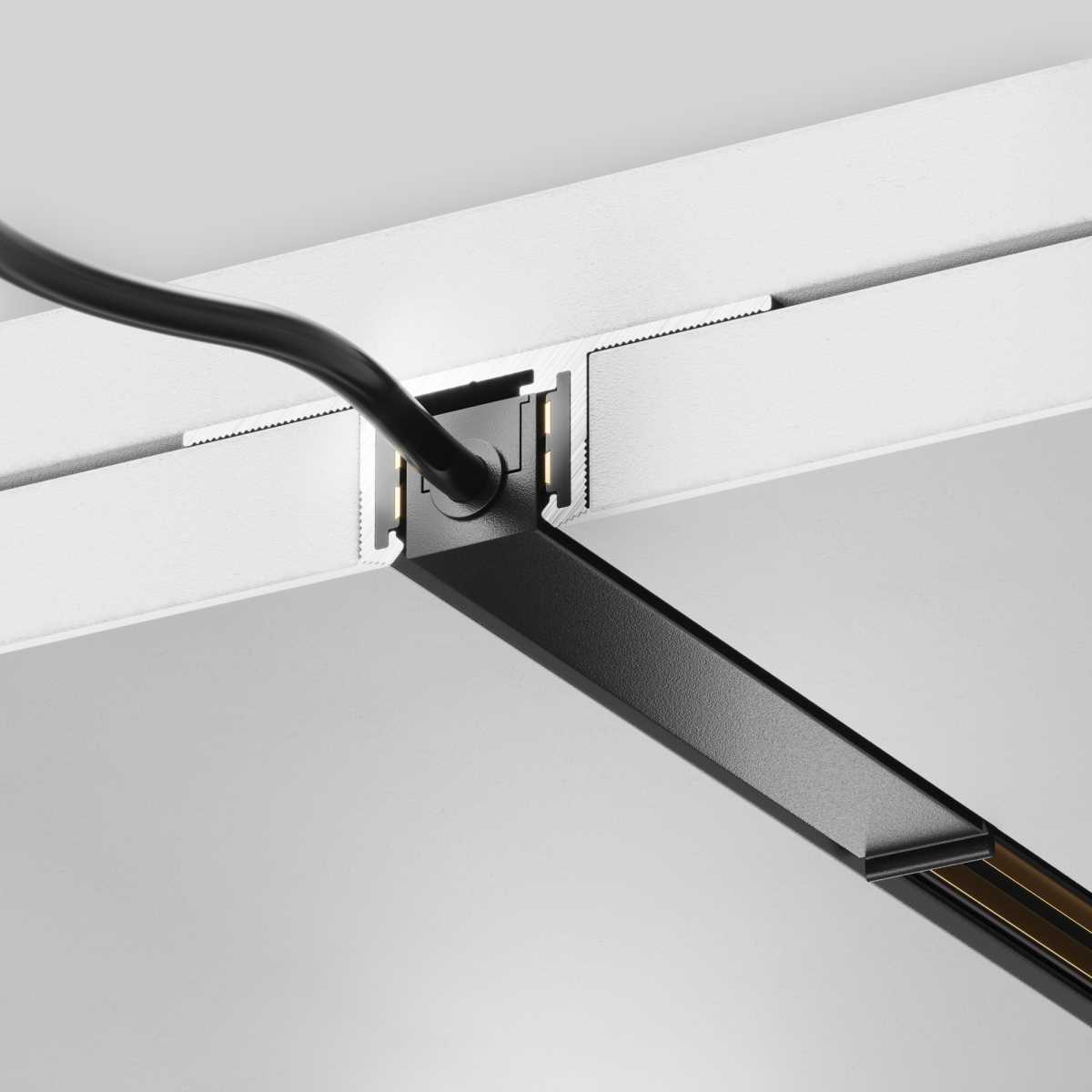 Шинопровод 3м Exility X встраиваемый под ГКЛ 12,5мм Maytoni Technical EXILITY X Busbar trunkings Exility X TRX239-423.12B