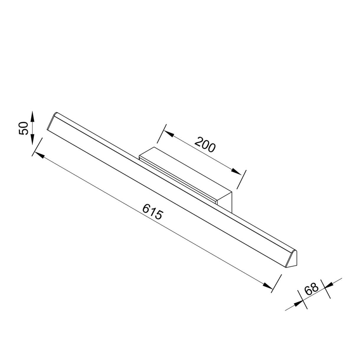 Настенный светильник Mantra Lineal 8962