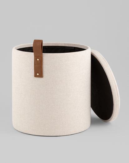 Пуф Stool Group Эркки S белый