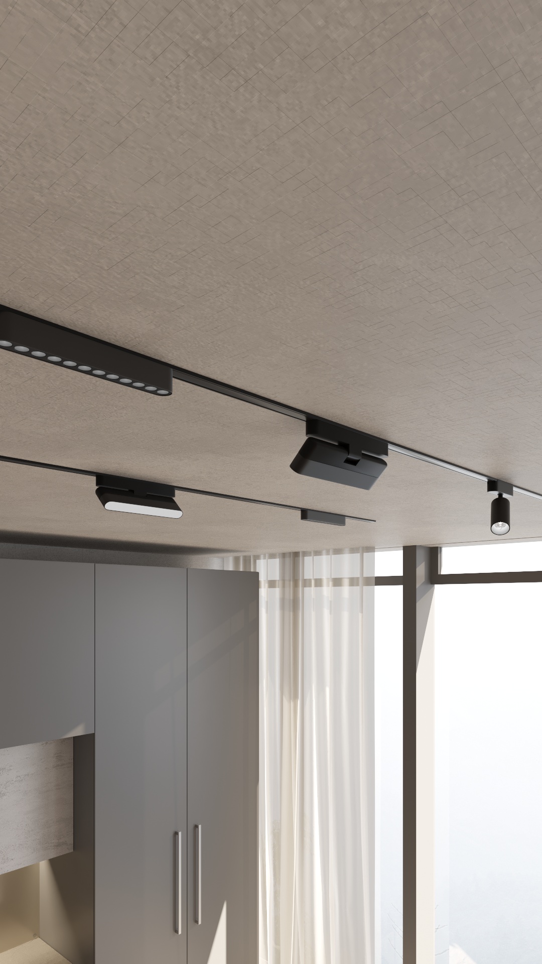 Светильник трековый ZZOK NLM12-BK-S