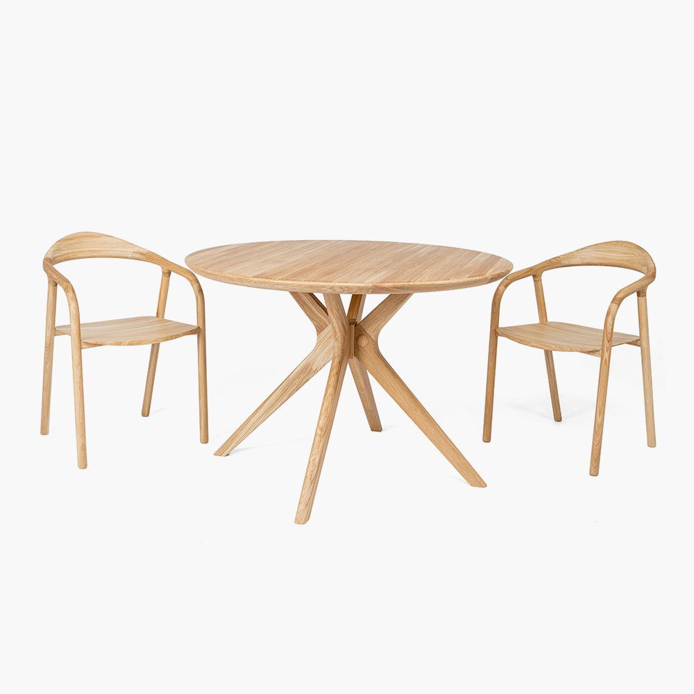 Стол обеденный Deephouse ЛЕЙПЦИГ дуб тон натуральный