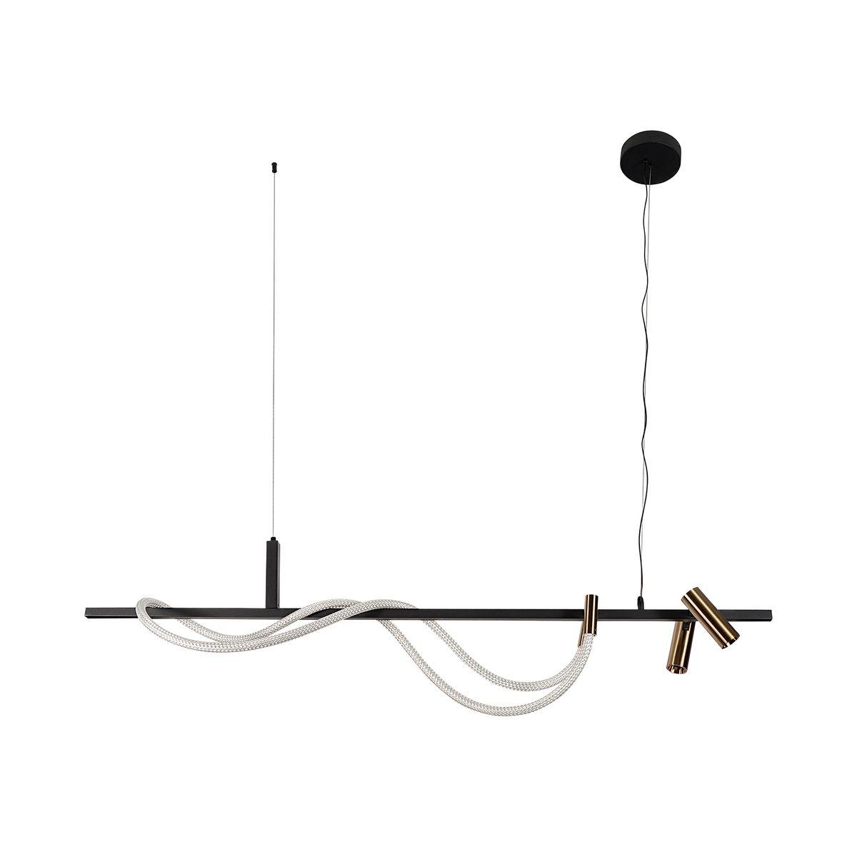 Подвес Kink Light Кайли черный/бронза 08039K-140A,19(20)