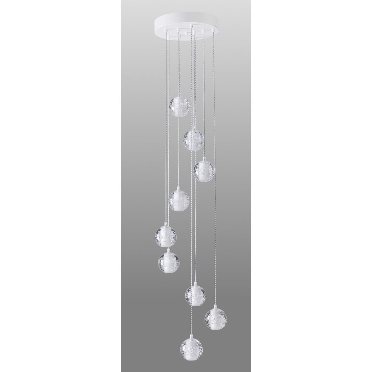 Подвесная люстра Crystal Lux Gaspar SP9 D300 White