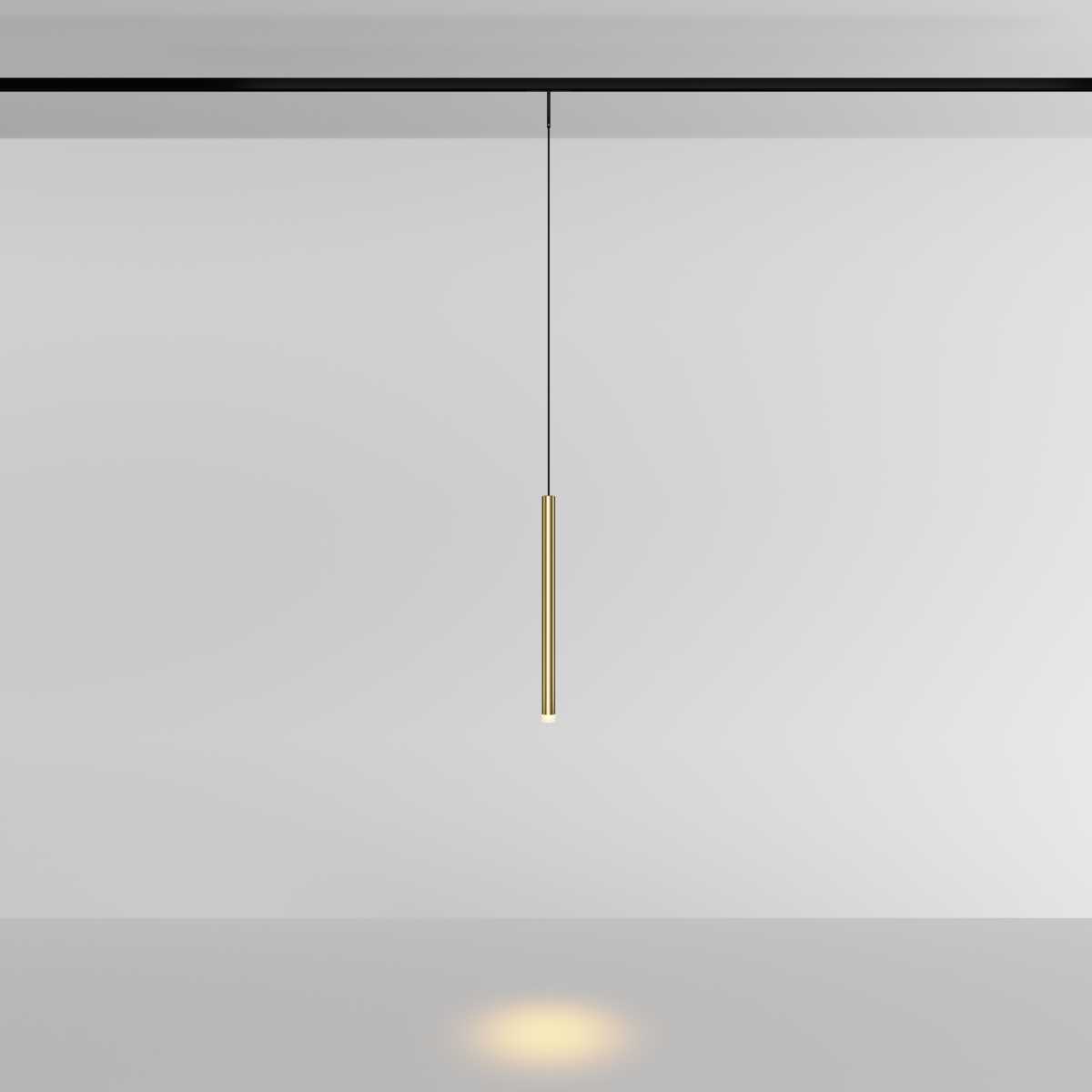 Трековый подвесной светильник Maytoni Technical Skim TR191-1-3W2.7K-M-BBS