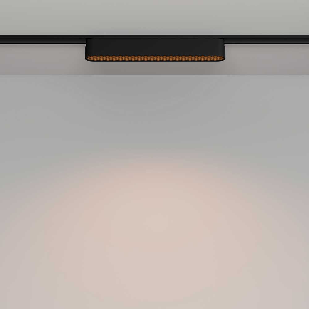 Трековый светодиодный светильник Maytoni Technical Basis Grid TR084-1-12W3K-B