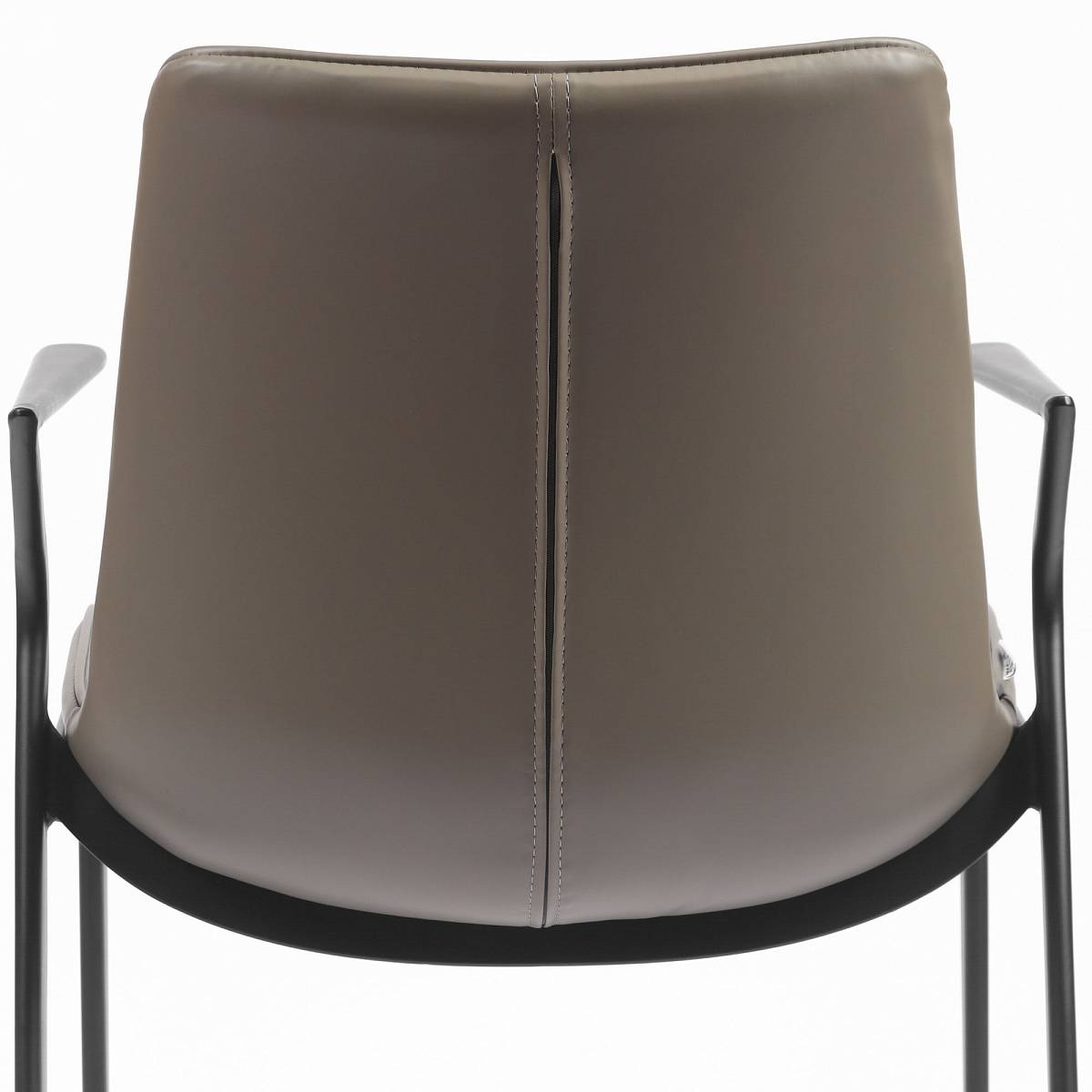 Стул Deephouse ЭССЕН серая экокожа металл