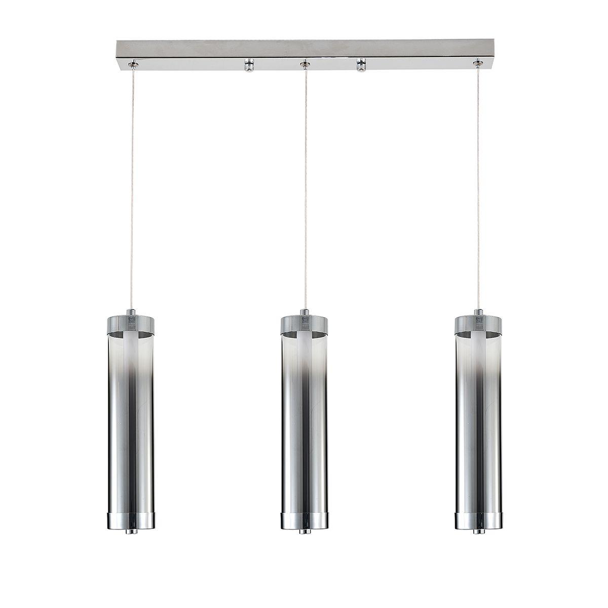 Подвесной светодиодный светильник Indigo Rilucente 11061/3P Chrome V000148L