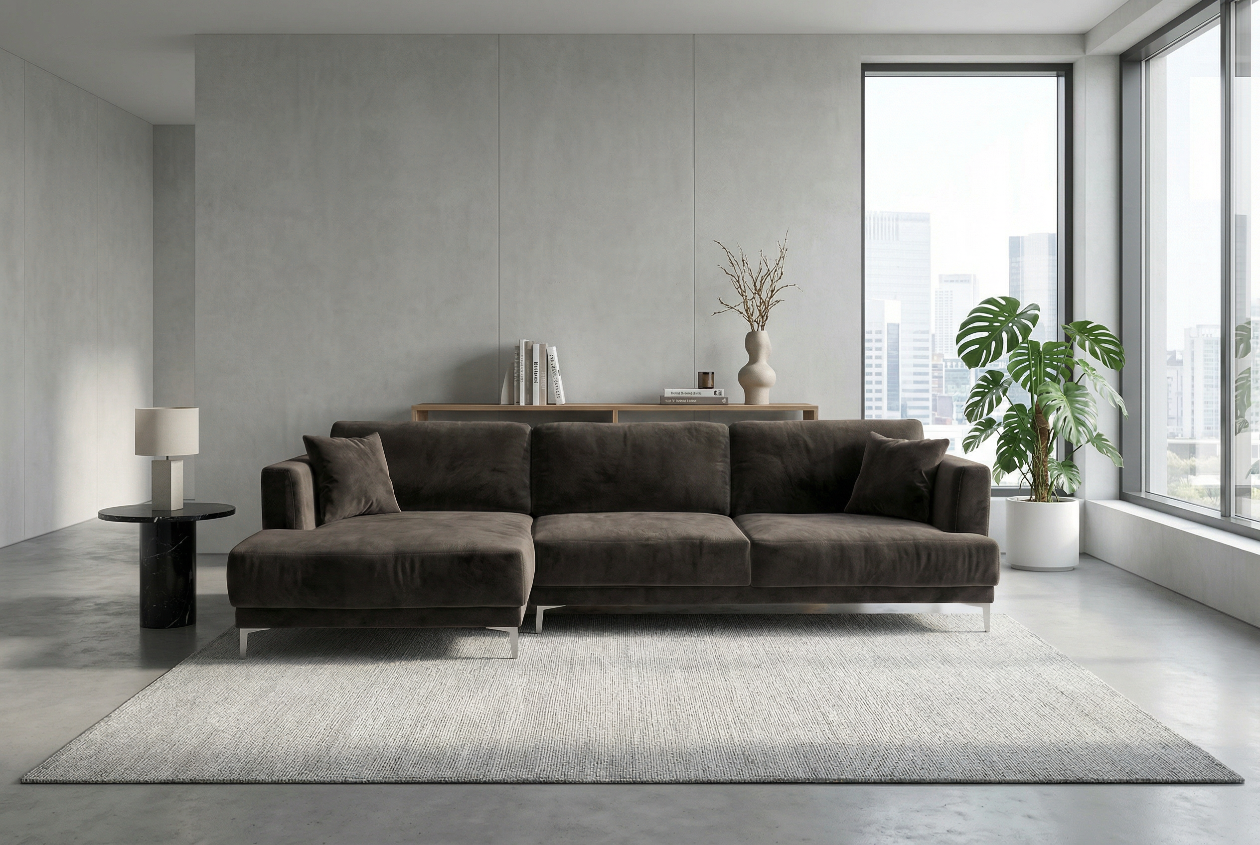 Диван IVASA Taiga с оттоманкой малый