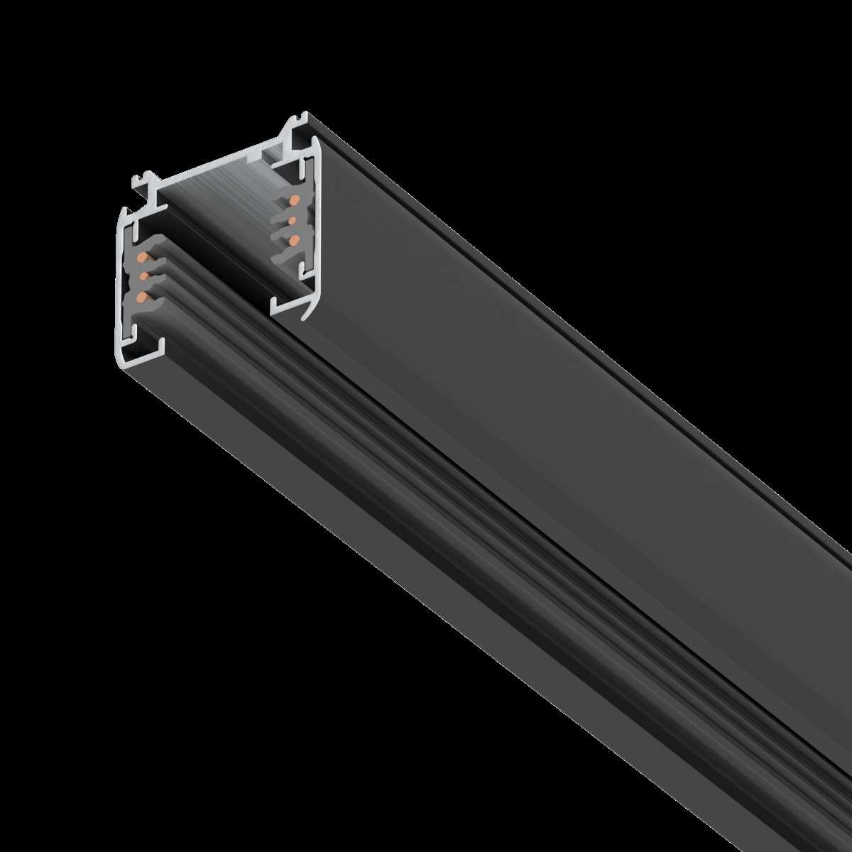 Трек шестиконтактный 3-фазный со стыковочными пазами, 2м Quattro/DALI/ Lightstar 504028-DALI