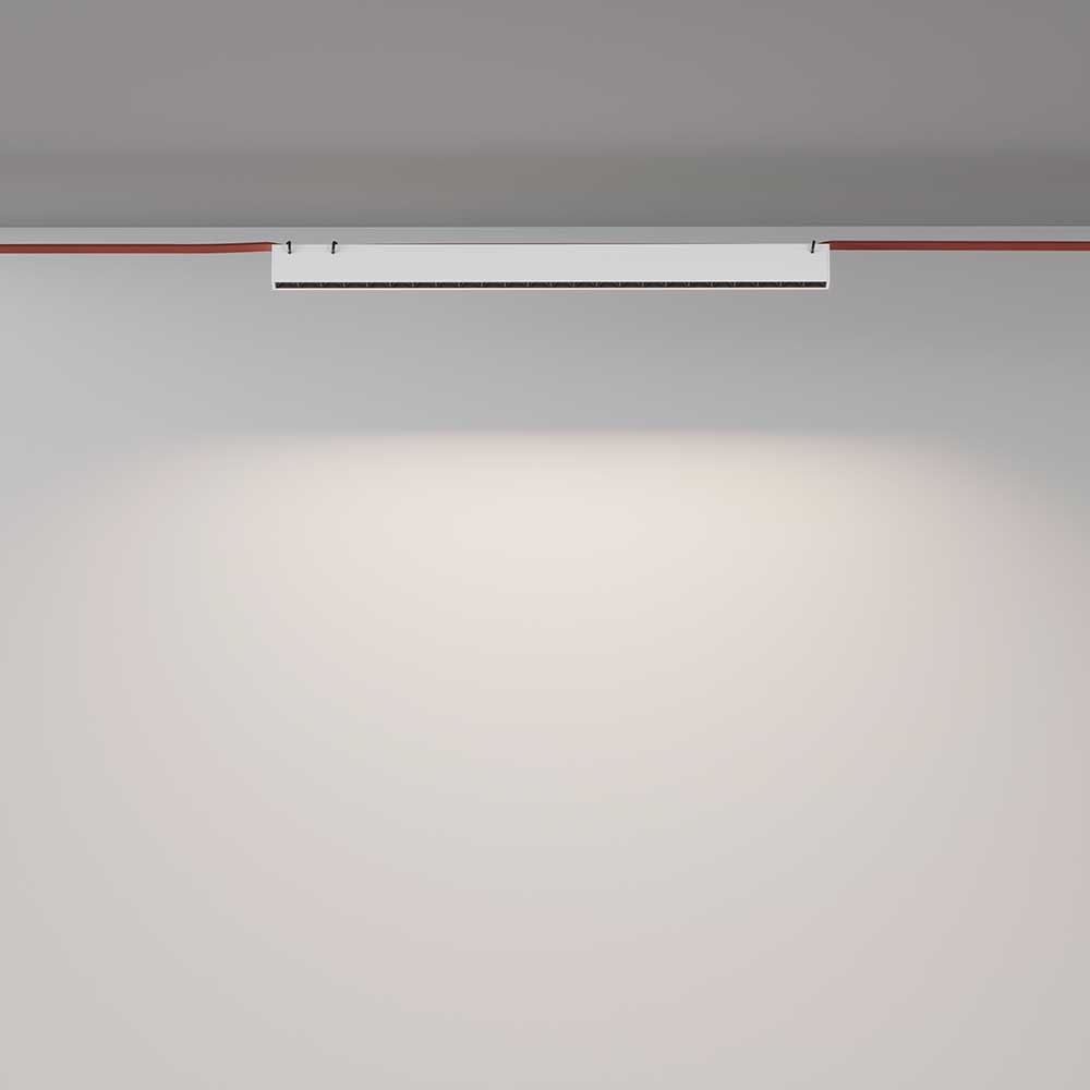 Подвесной светодиодный светильник Maytoni Technical Pendant system Parity Points TR128B-24W4K-M-W