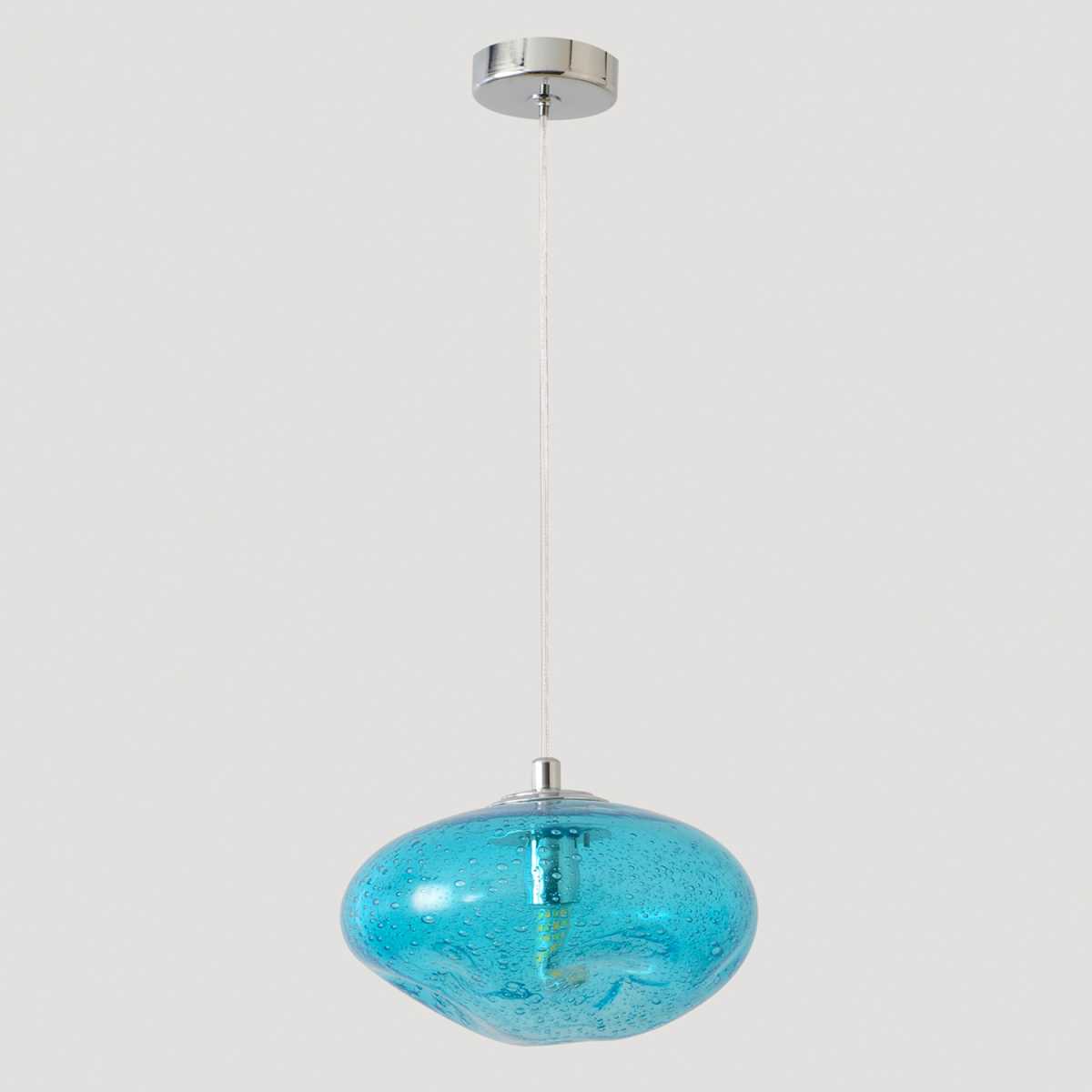 Светильник подвесной Crystal Lux FORMLESS SP1 BLUE