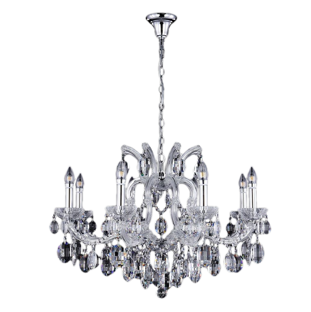 Подвесная люстра Crystal Lux Hollywood SP8 Chrome