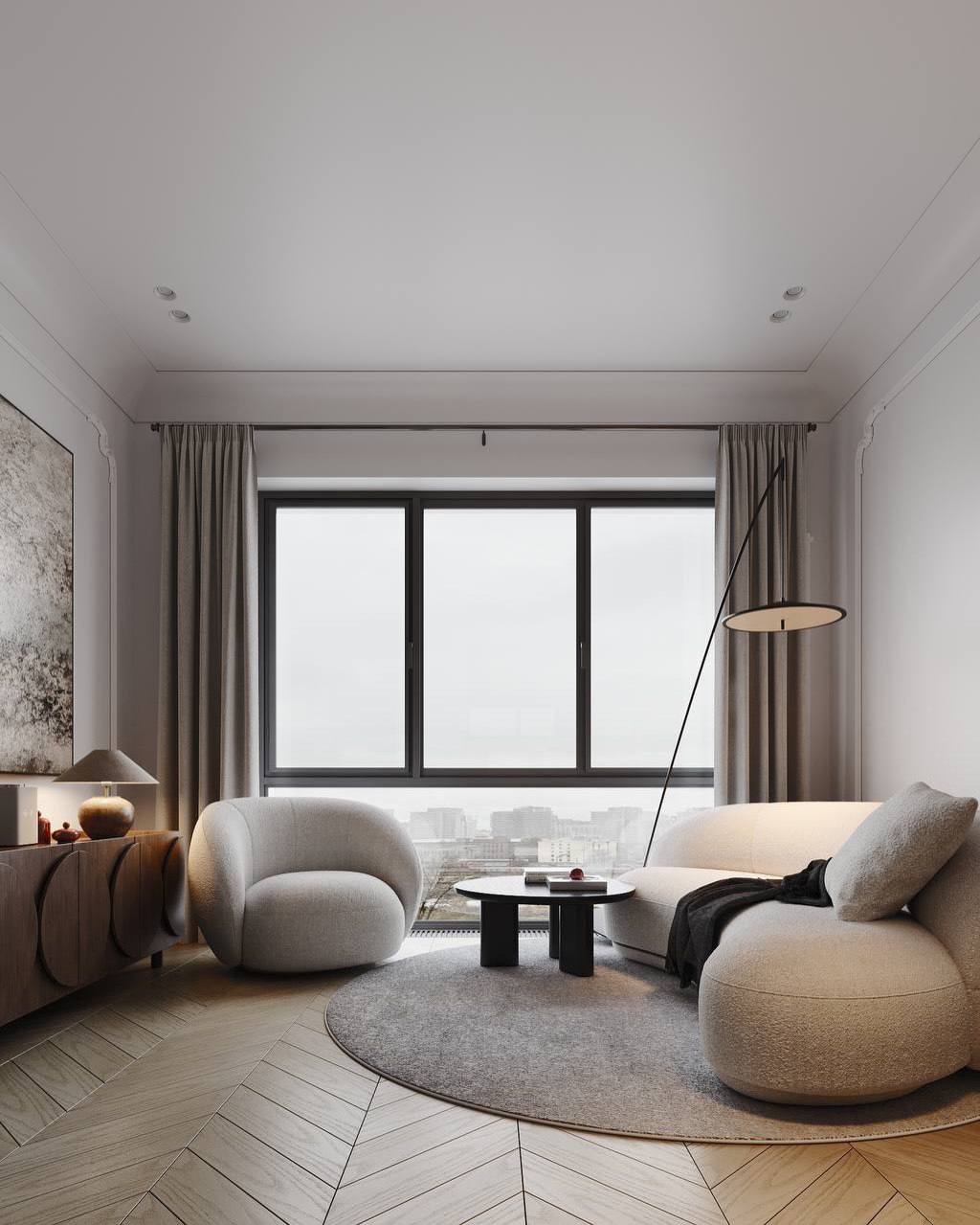 Диван SAIWALA Копенгаген молочный