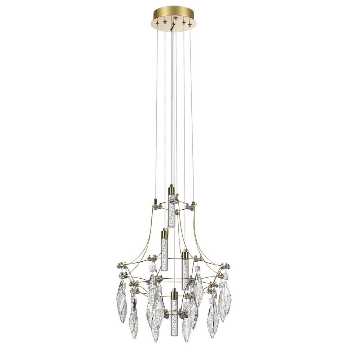 Подвесная светодиодная люстра Odeon Light Exclusive Classic Flamenco 7000/35L